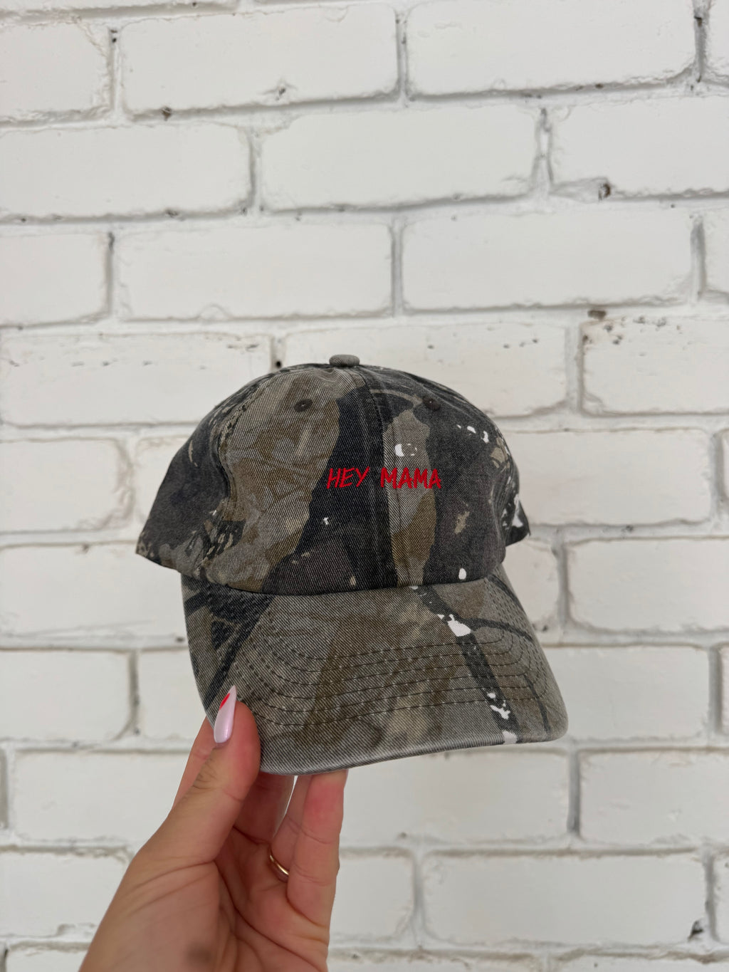 Adult Camo Cap