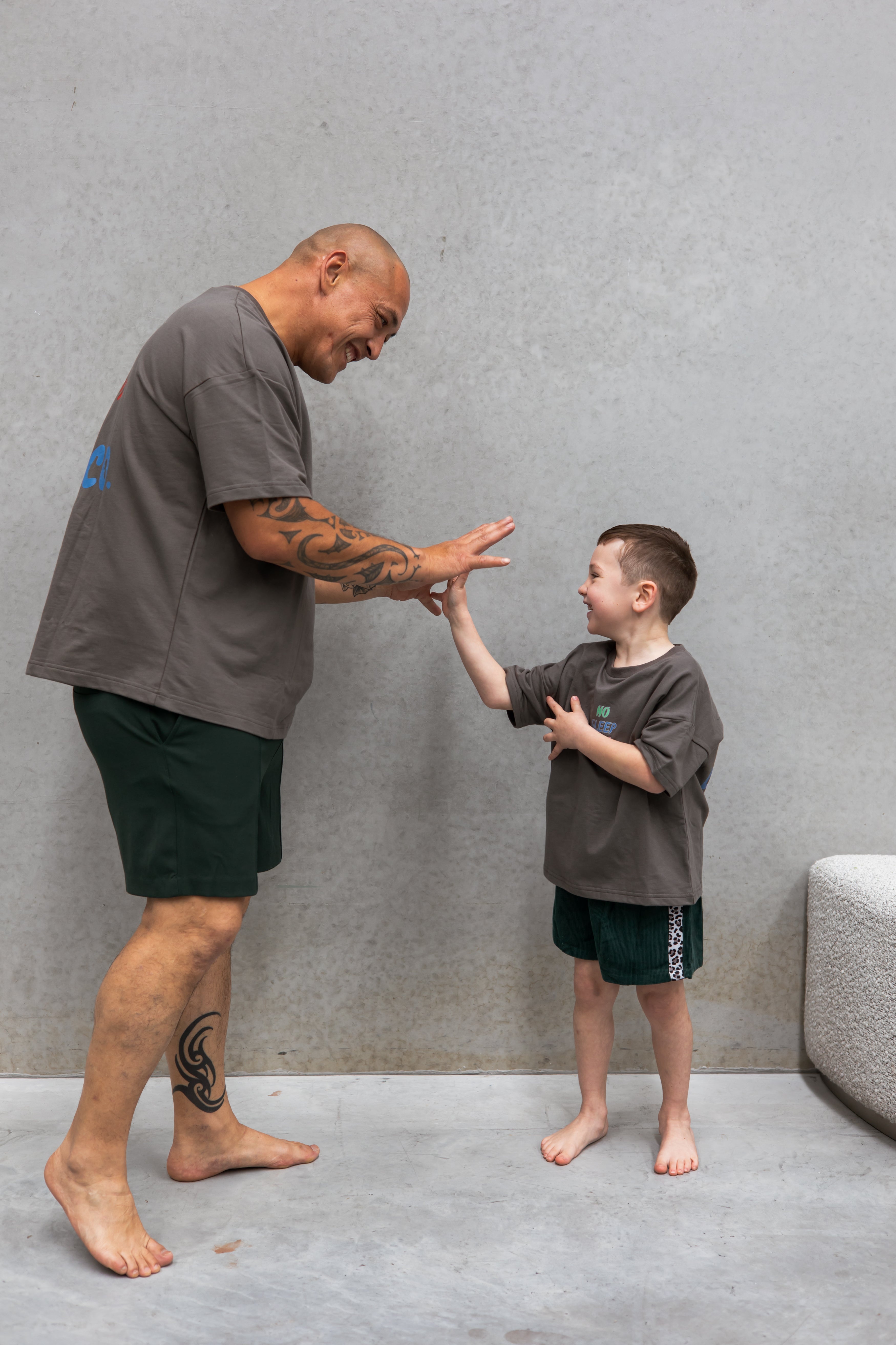 No Sleep Club Adults Tee - Charcoal