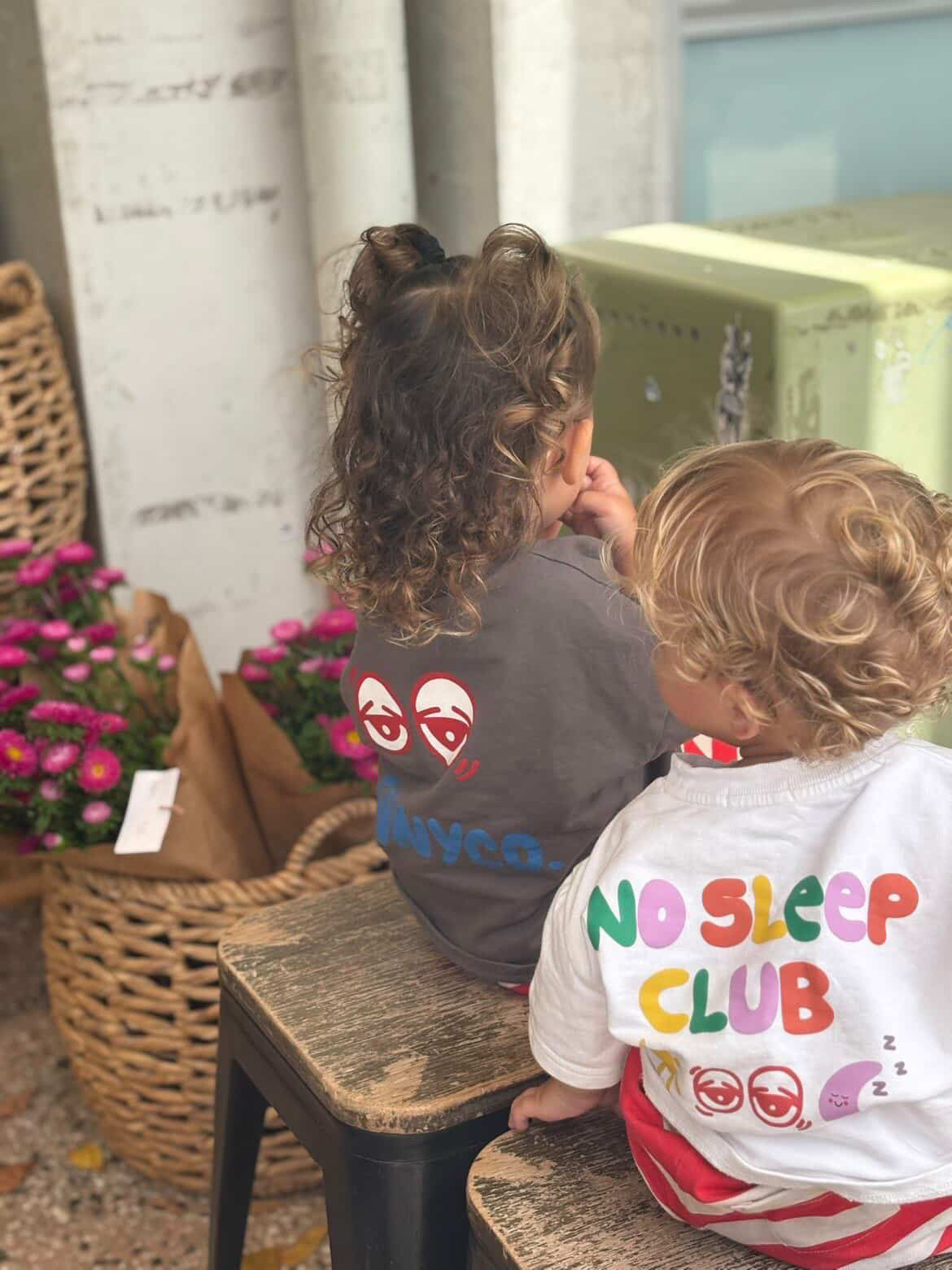 No Sleep Club Tee - Charcoal