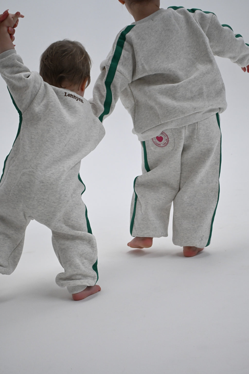 Oversized Romper - Grey Marl