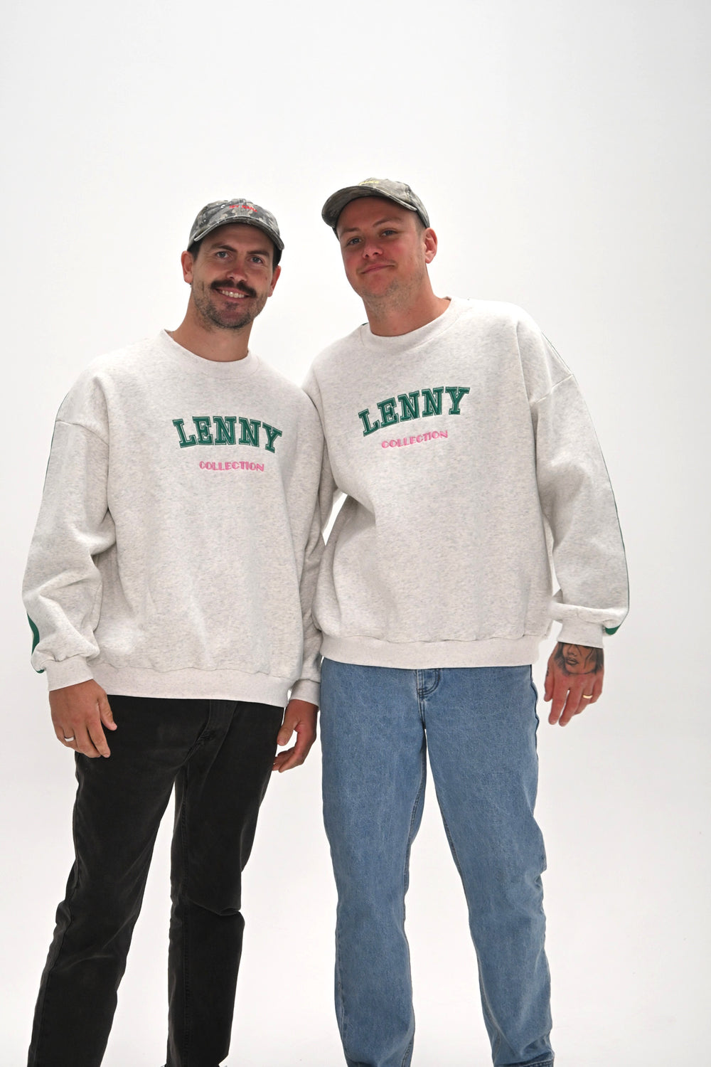 Adult College Jumper - Grey Marl