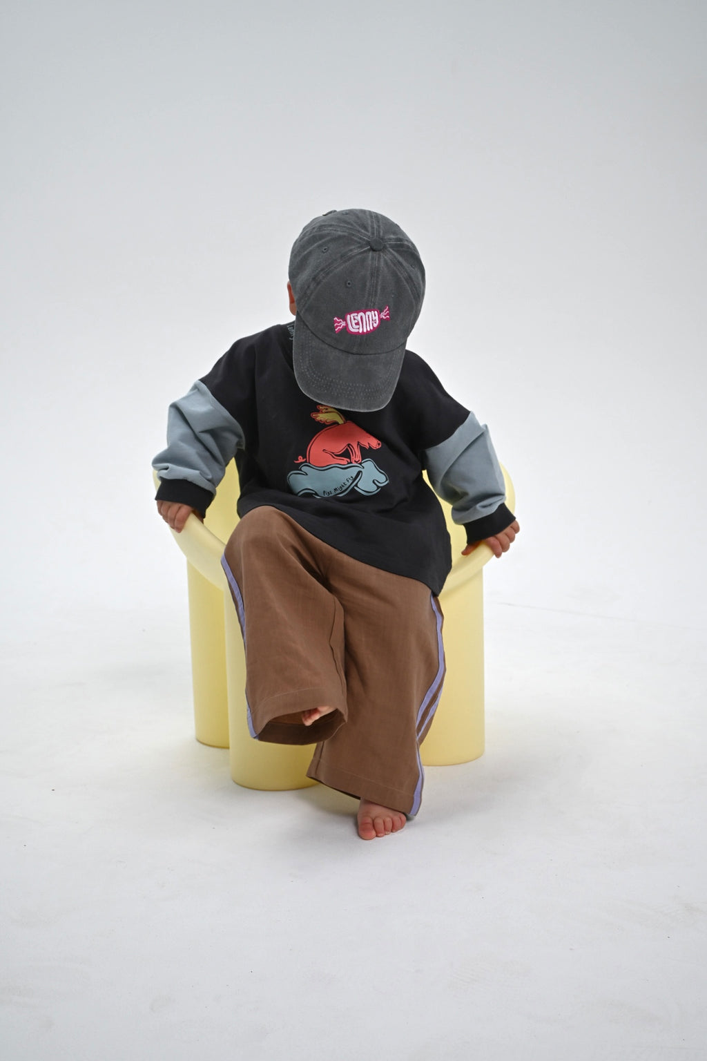 Kids Cap Grey