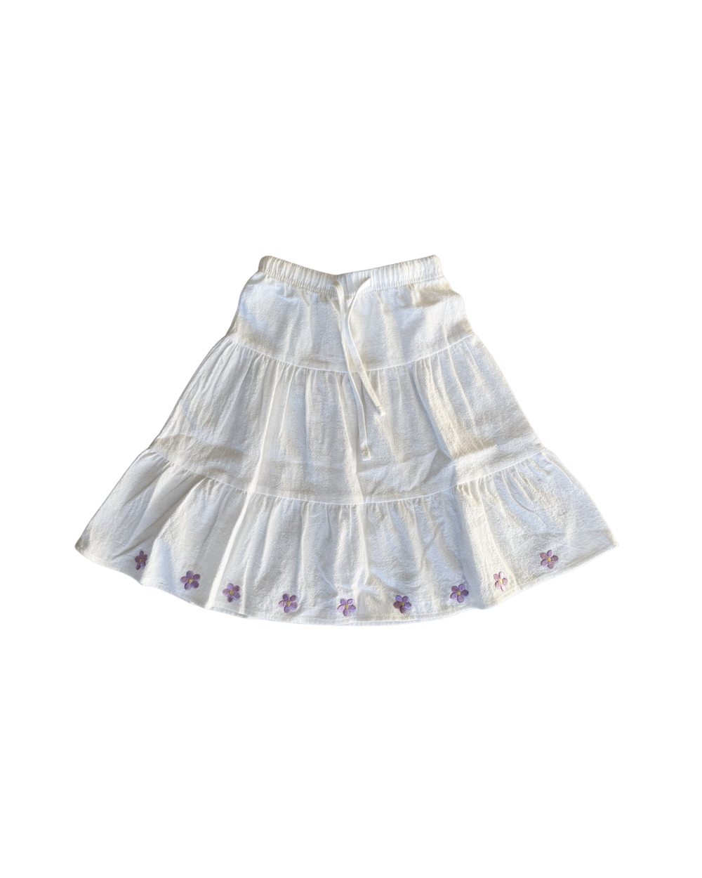 Flower Maxi Skirt
