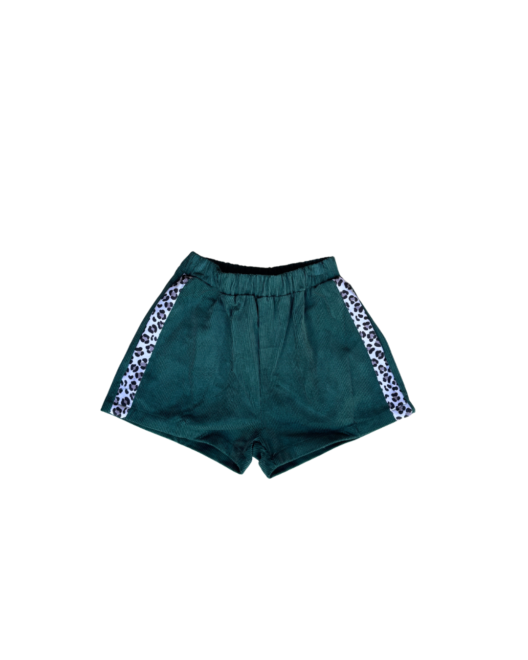 Cord Leopard Short