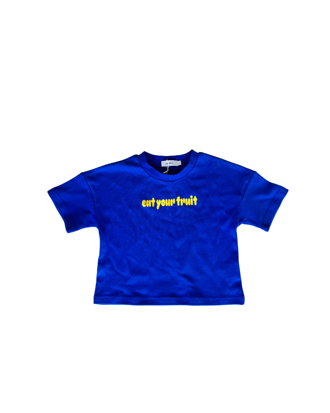 Eat Your Fruit Tee - Royal Blue