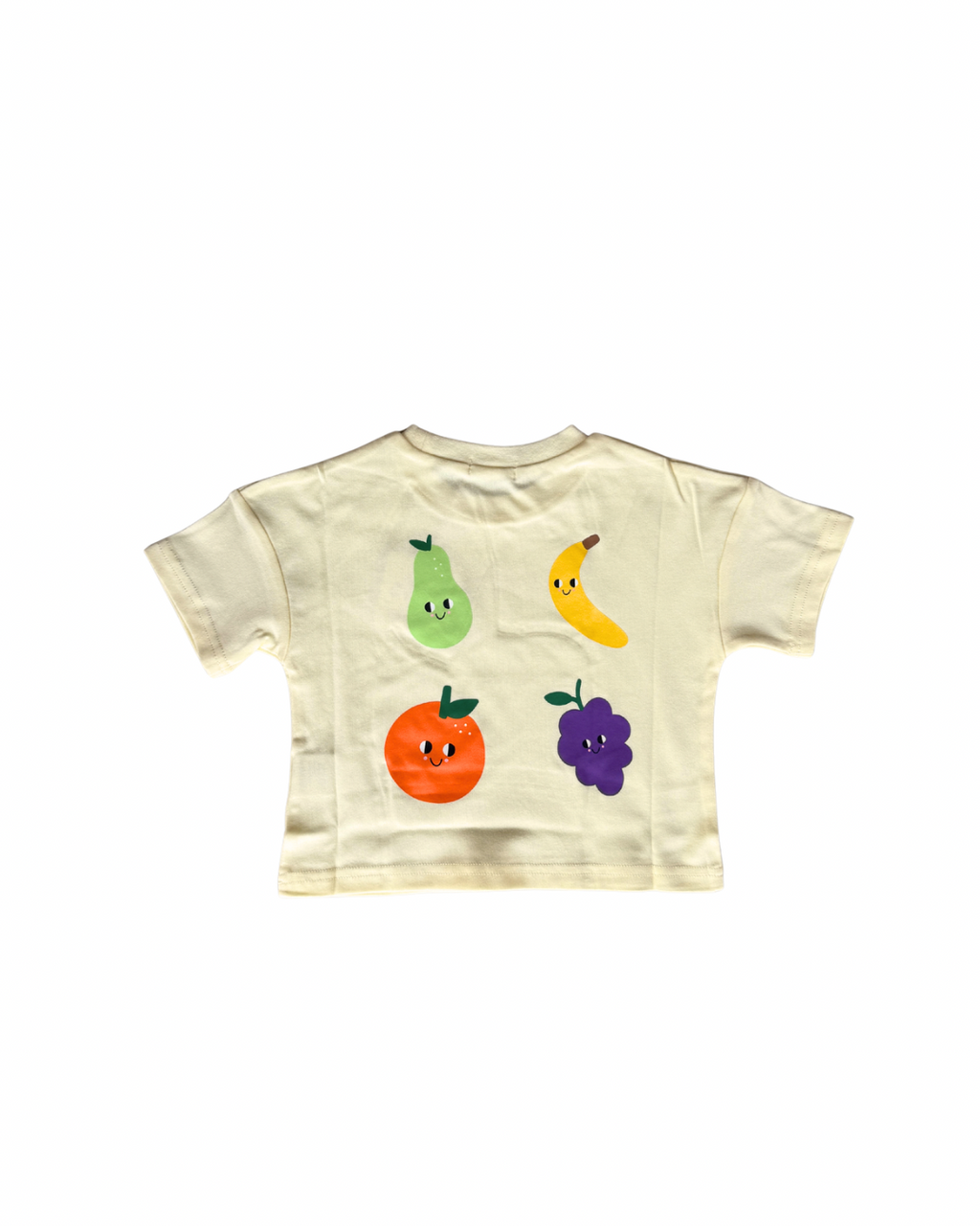 Eat Your Fruit Tee - Butter Yellow