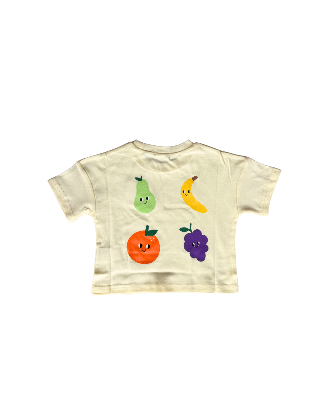 Eat Your Fruit Tee - Butter Yellow