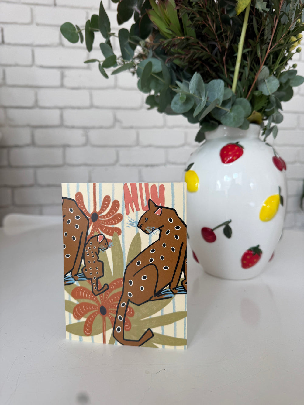 Mama Leopard Card