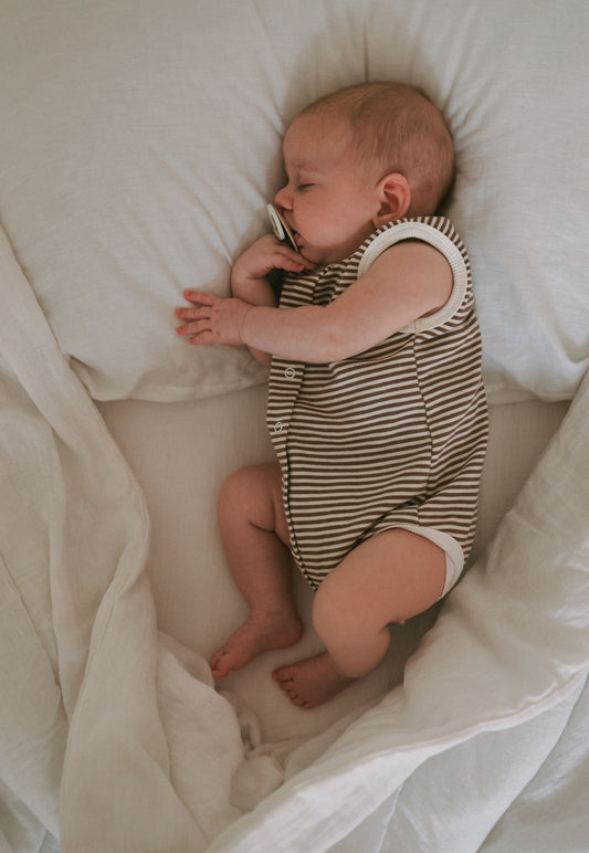 Striped Singlet Romper