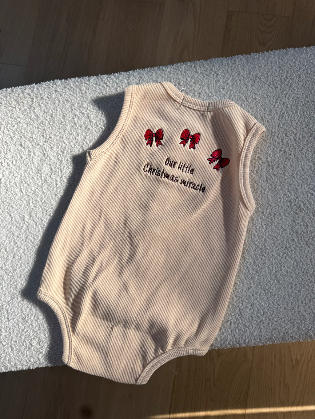 Limited Edition Christmas Personalised Rompers