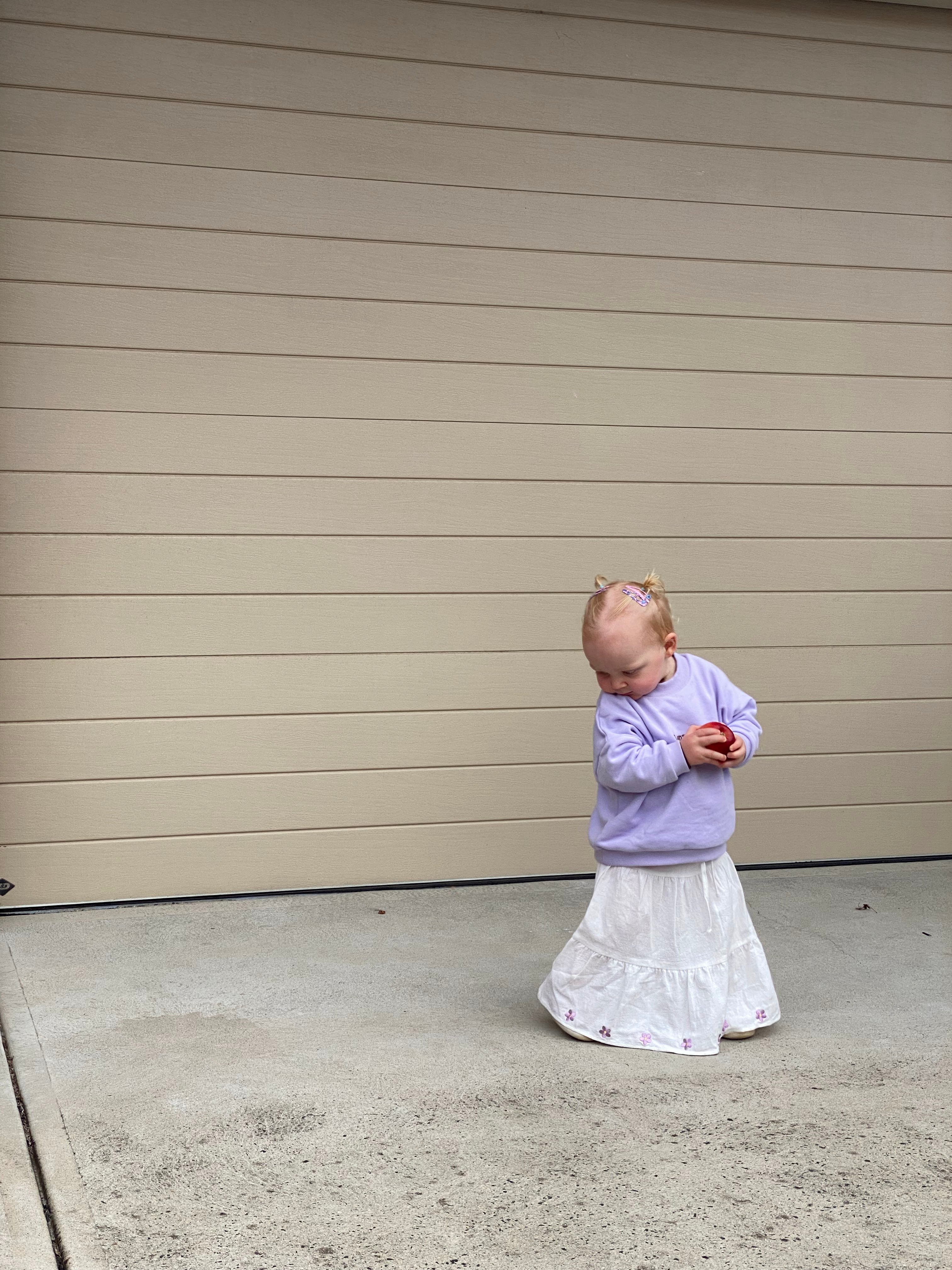 Flower Maxi Skirt