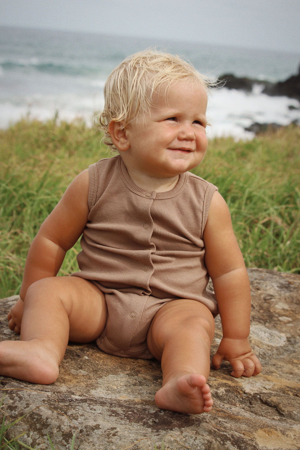 Basics Ribbed Romper - 2 for $50