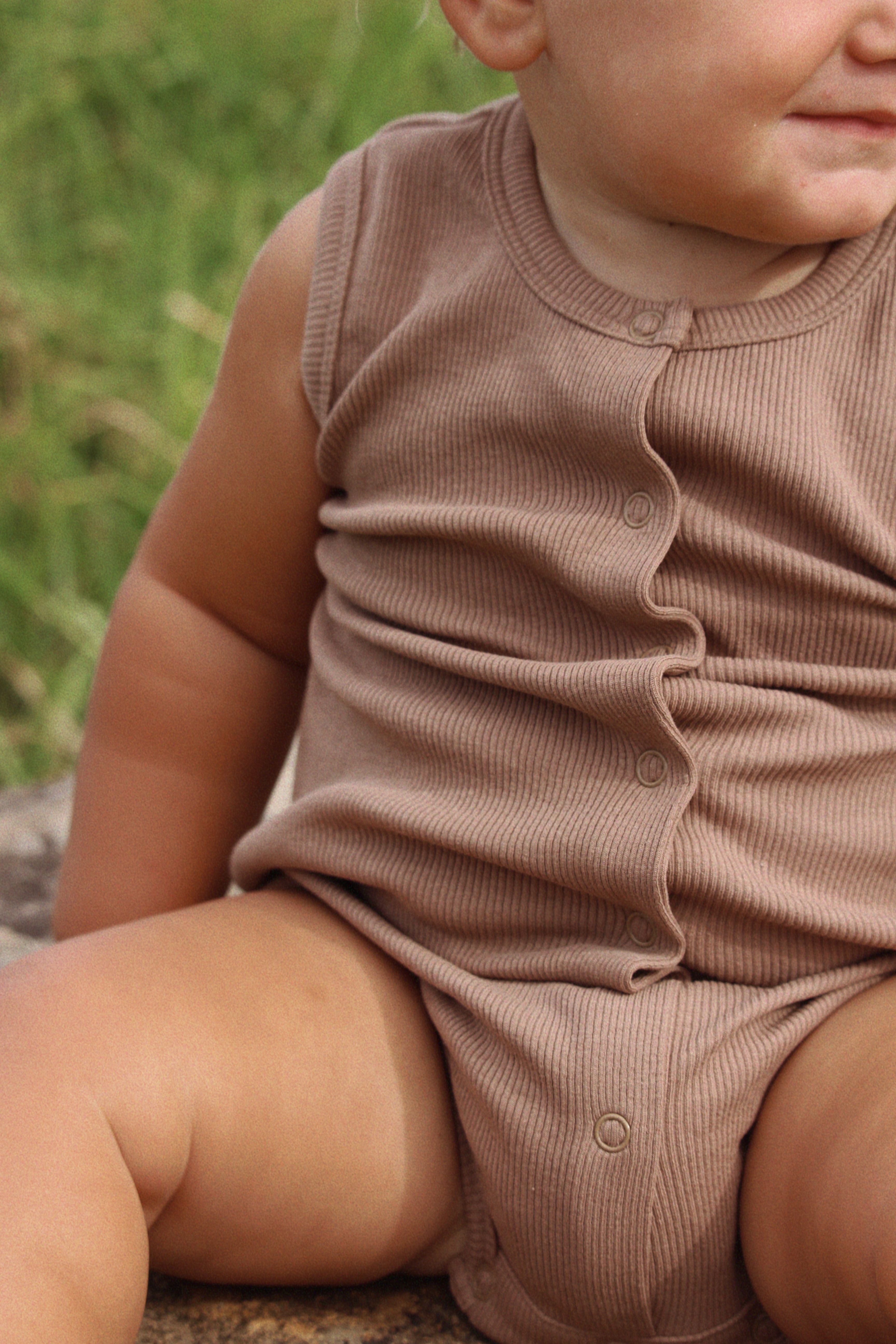 Basics Ribbed Romper