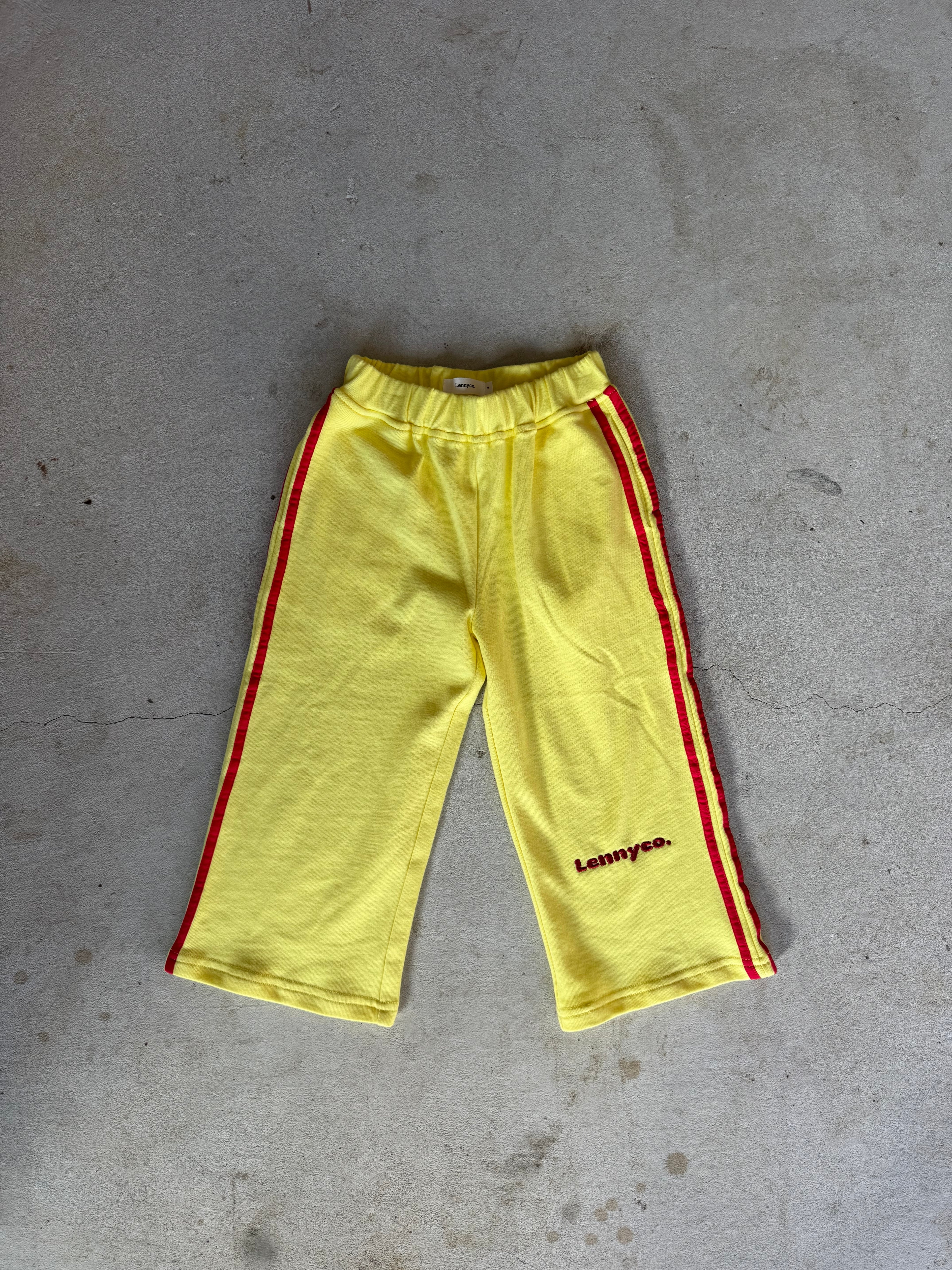 Kids Yellow Racer Pant