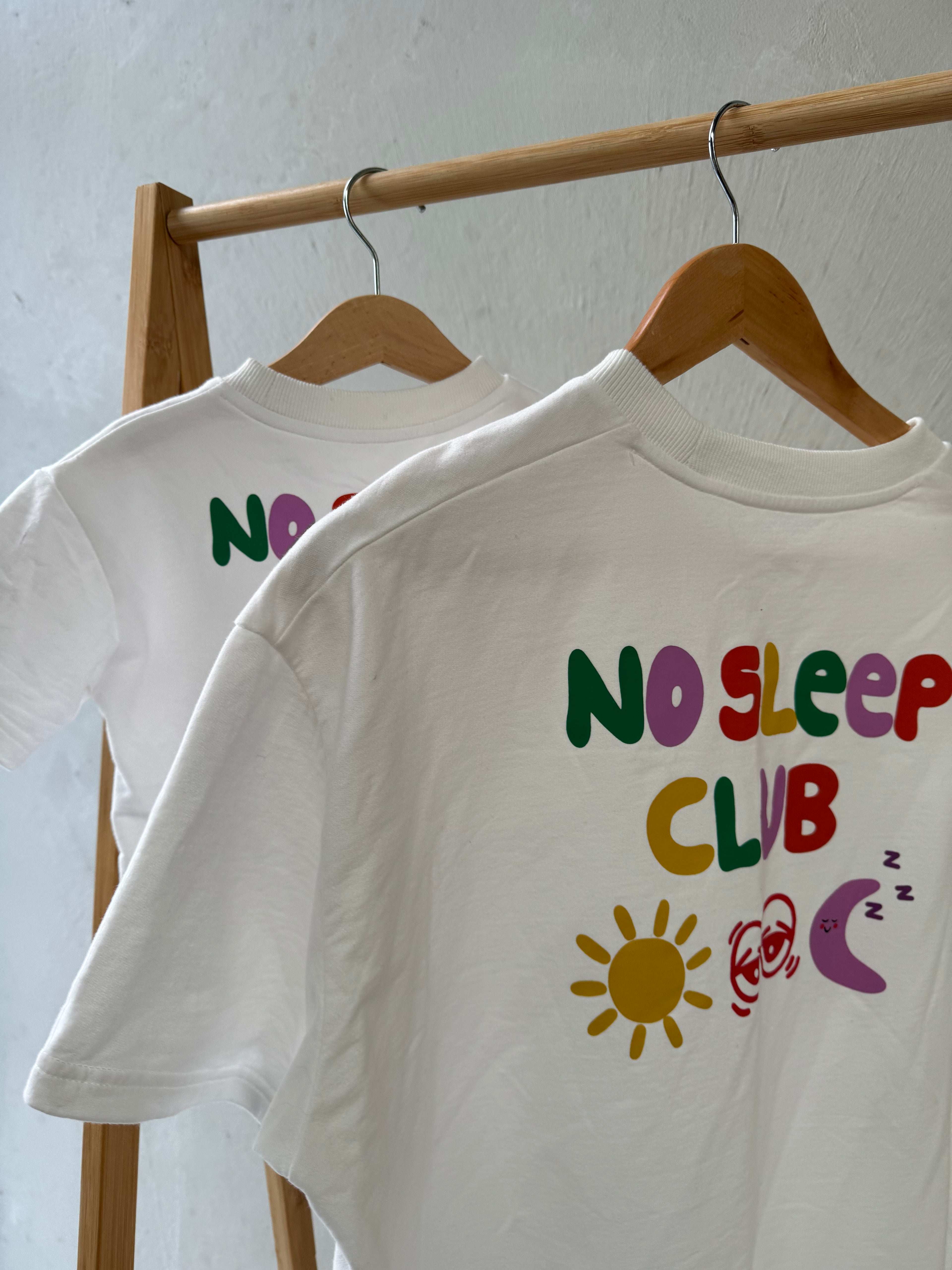 No Sleep Club Adults Tee - Pre-order (shipping mid October)