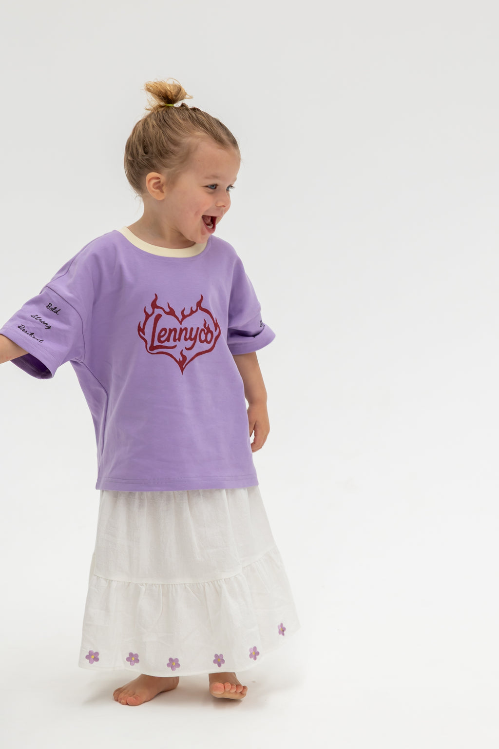 Kids Flame Heart Tee