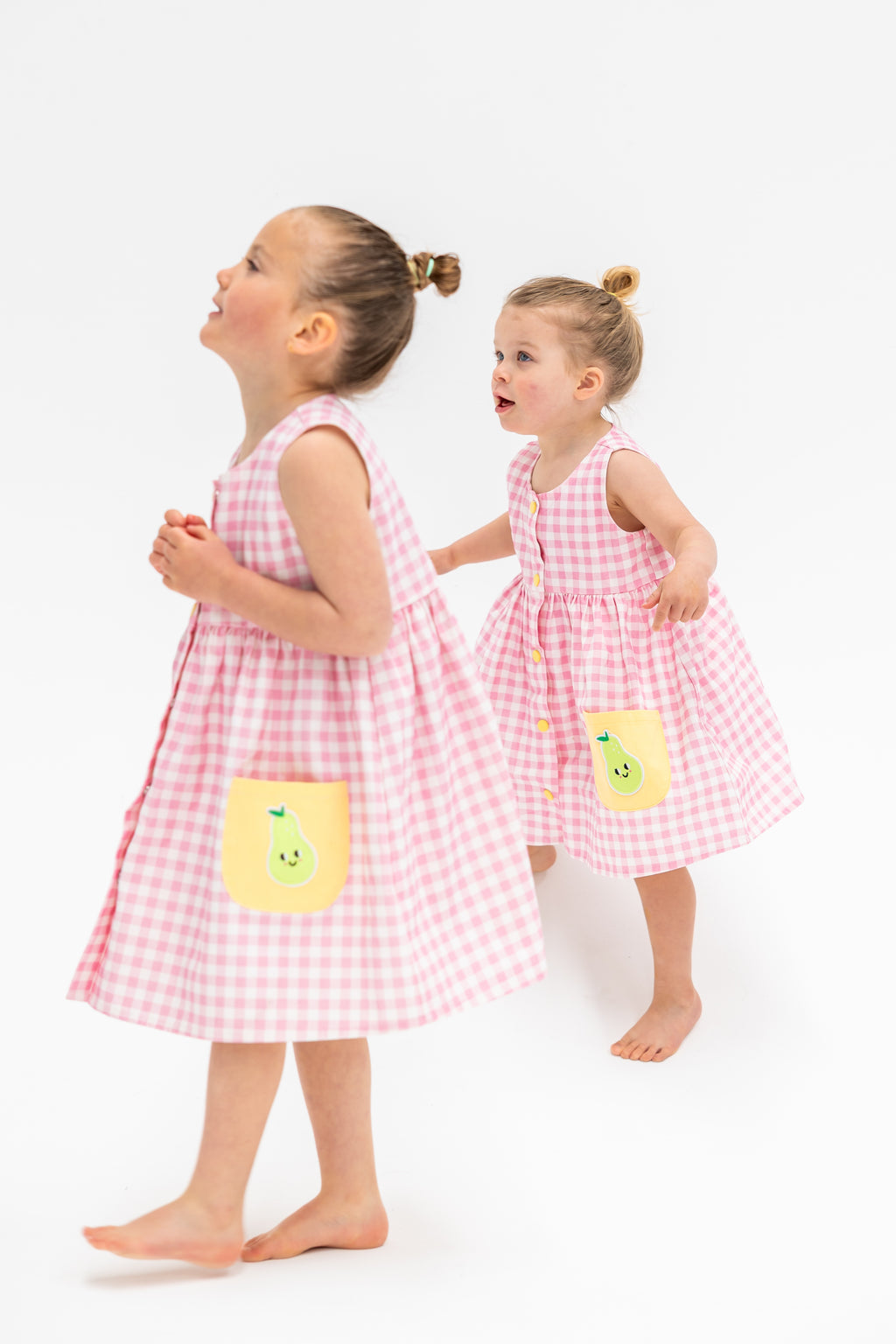 Pink Gingham Dress