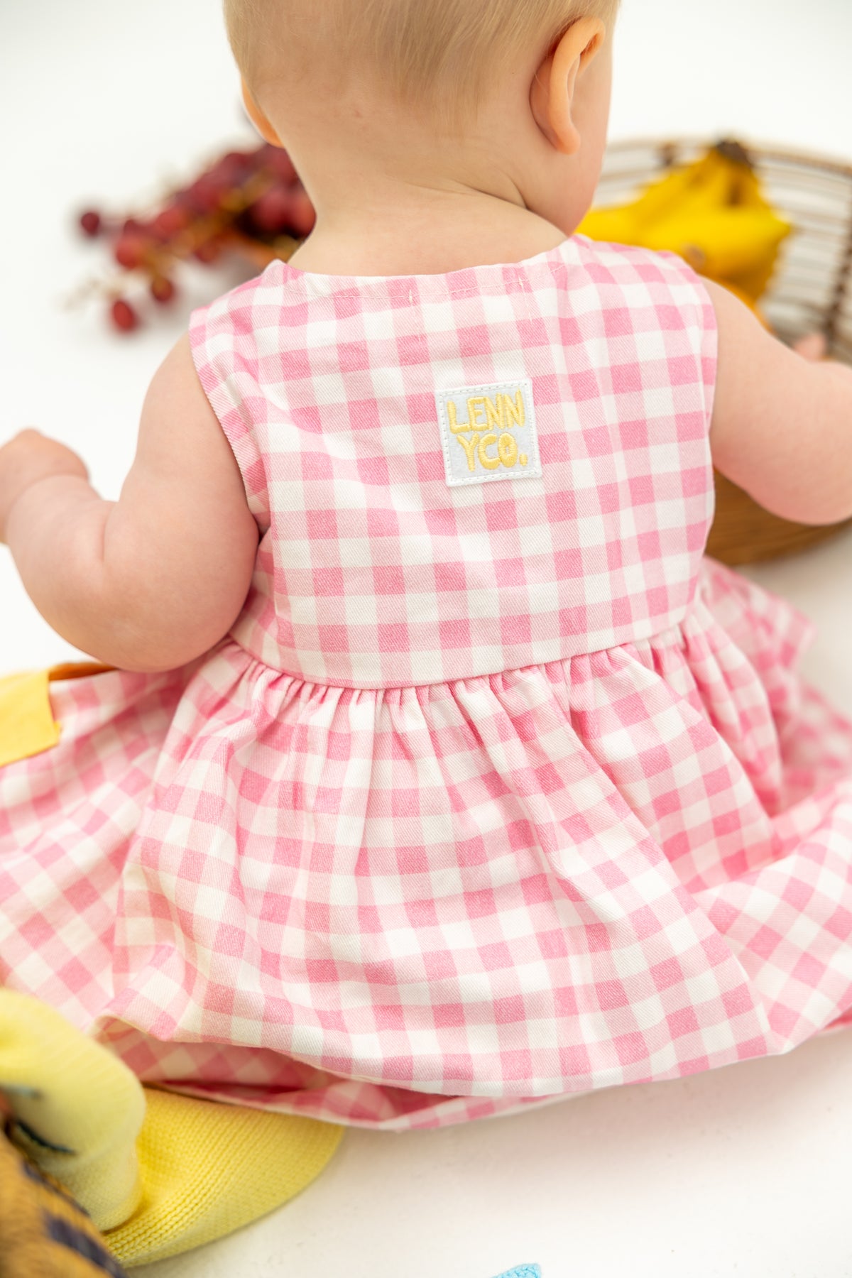 Pink Gingham Dress