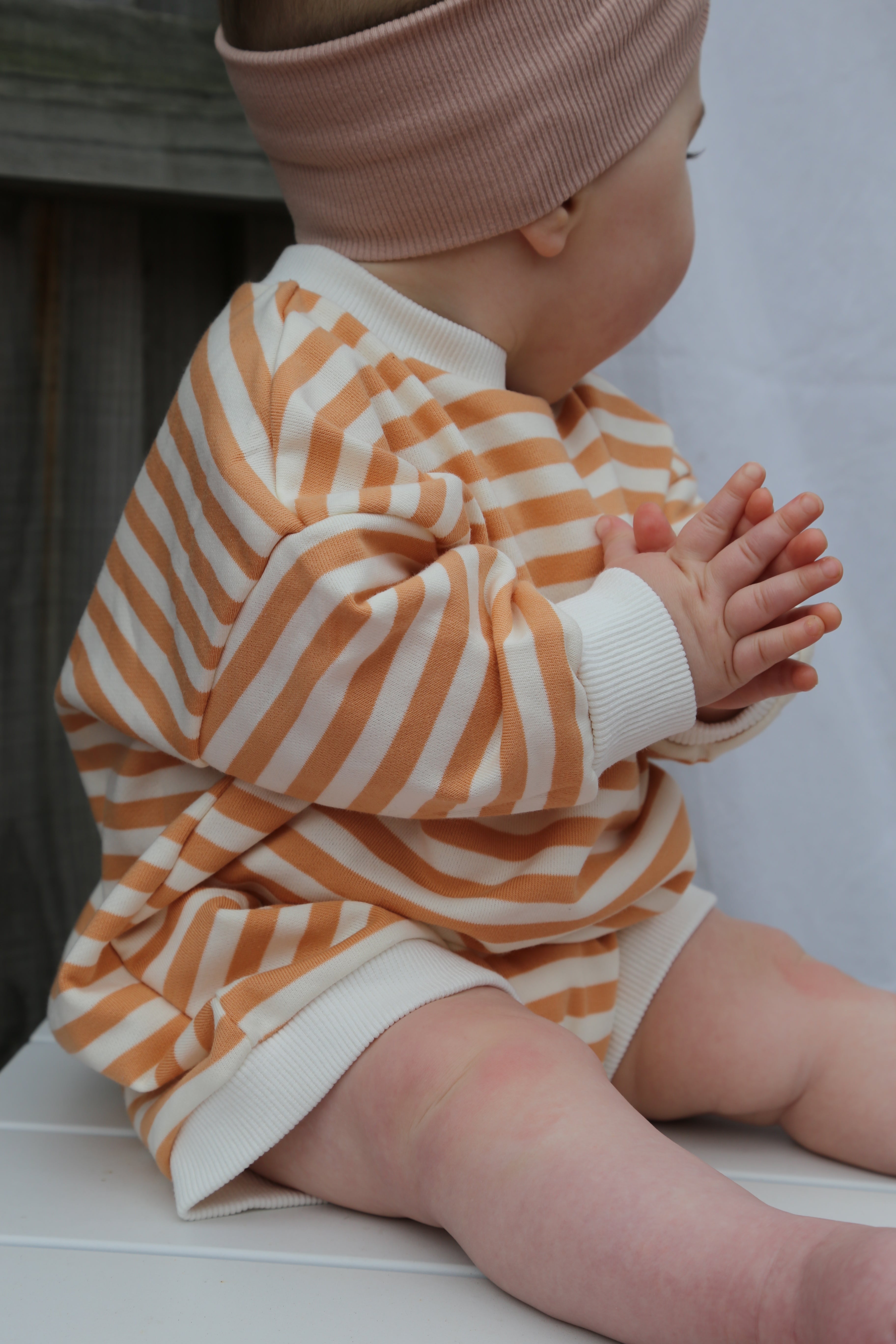 oversized-romper-orange-baby-suit-long-sleeve-terry-blend-playsuit