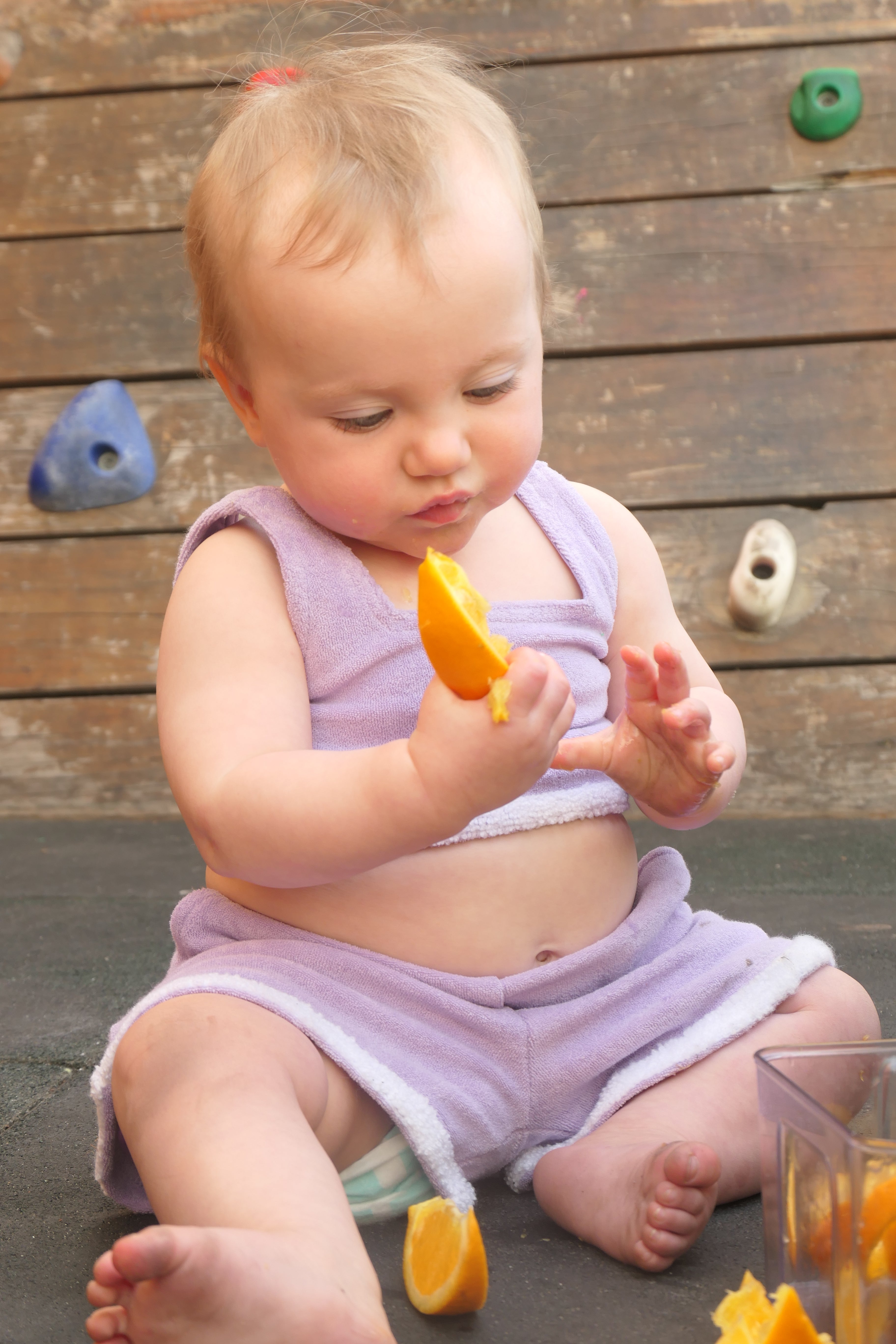 Terry Towelling Lilac Set