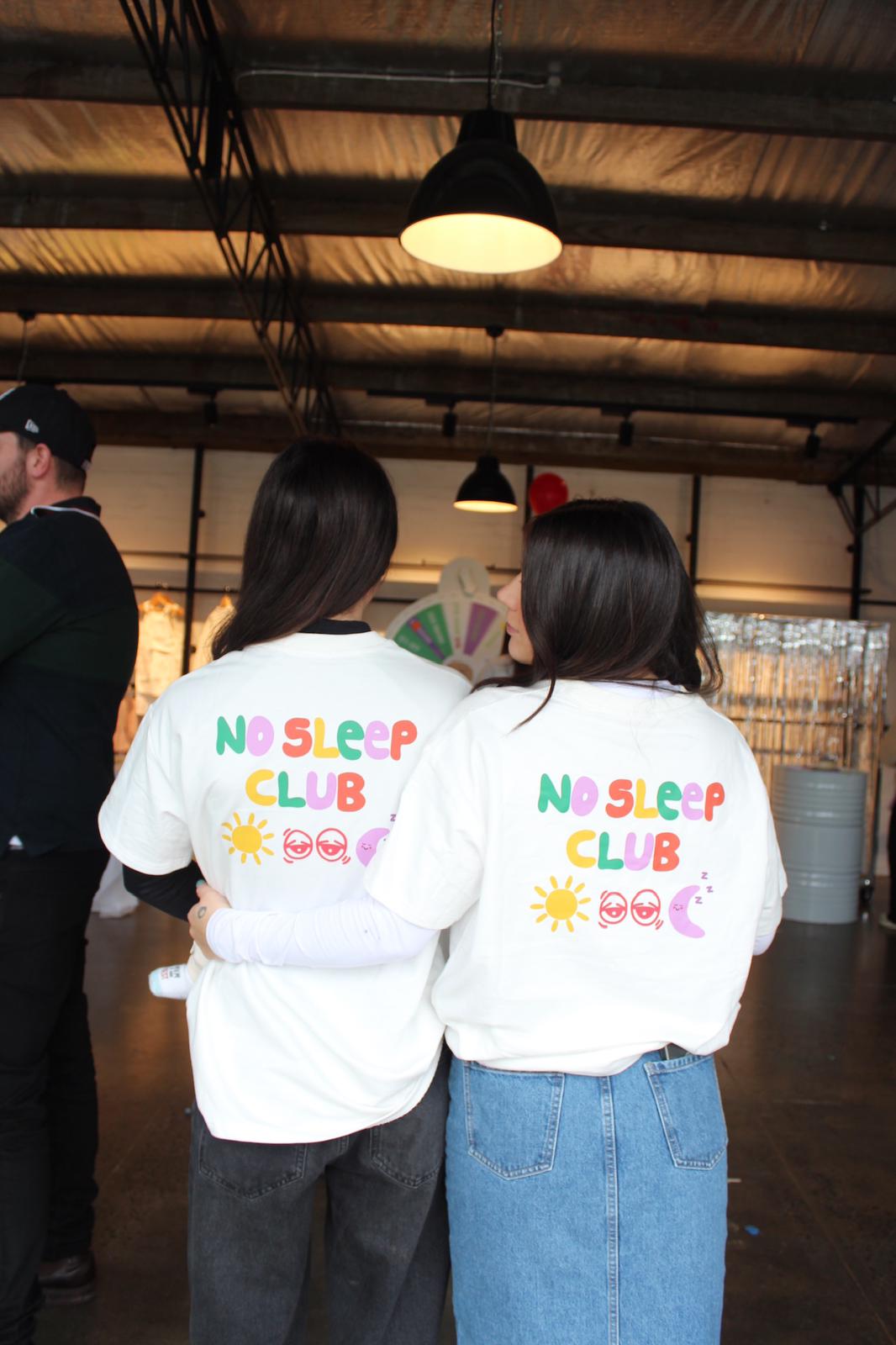 No Sleep Club Adults Tee
