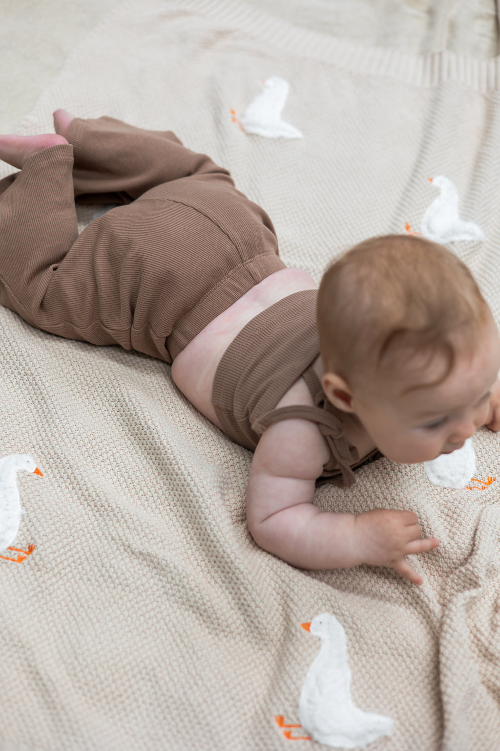 gordy-goose-blanket-baby-laying-on-knit-blanket