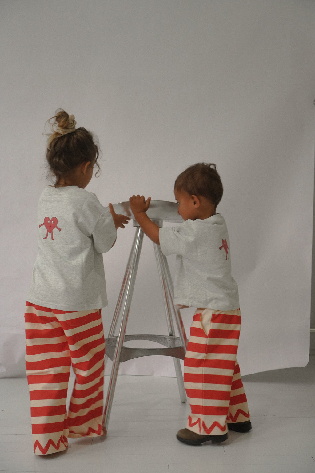matching outfit for siblings, sibling matching fit, matching pants, matching tees for kids