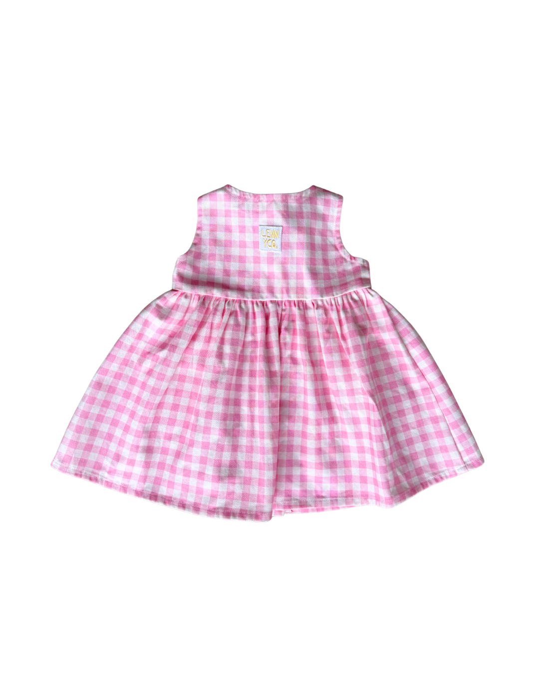 Pink Gingham Dress