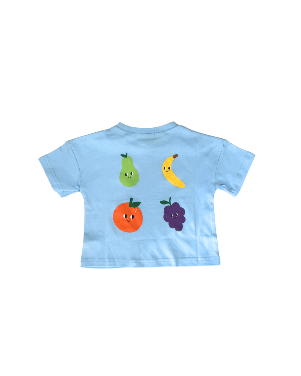 Eat Your Fruit Tee - Sky Blue