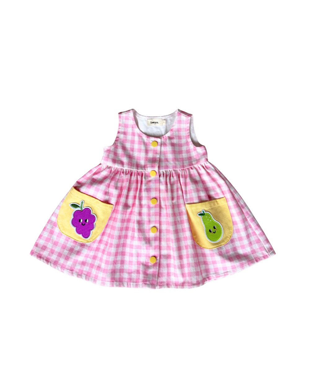 Pink Gingham Dress